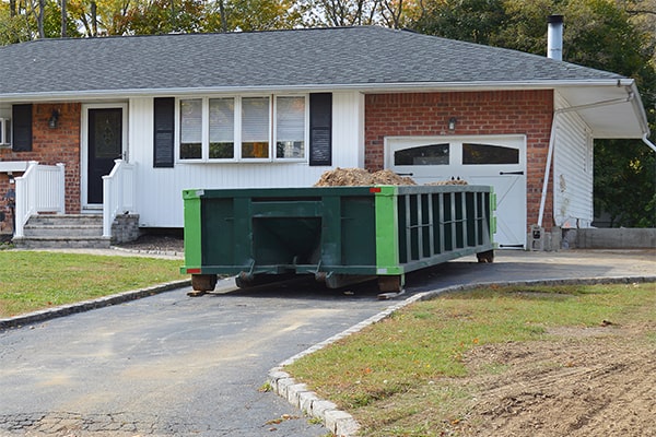 certain items, such as hazardous materials or electronics, cannot be disposed of in our residential dumpsters